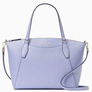 NWT KATE SPADE MONICA SATCHEL IN VIOLA FLOW (VIOLET)